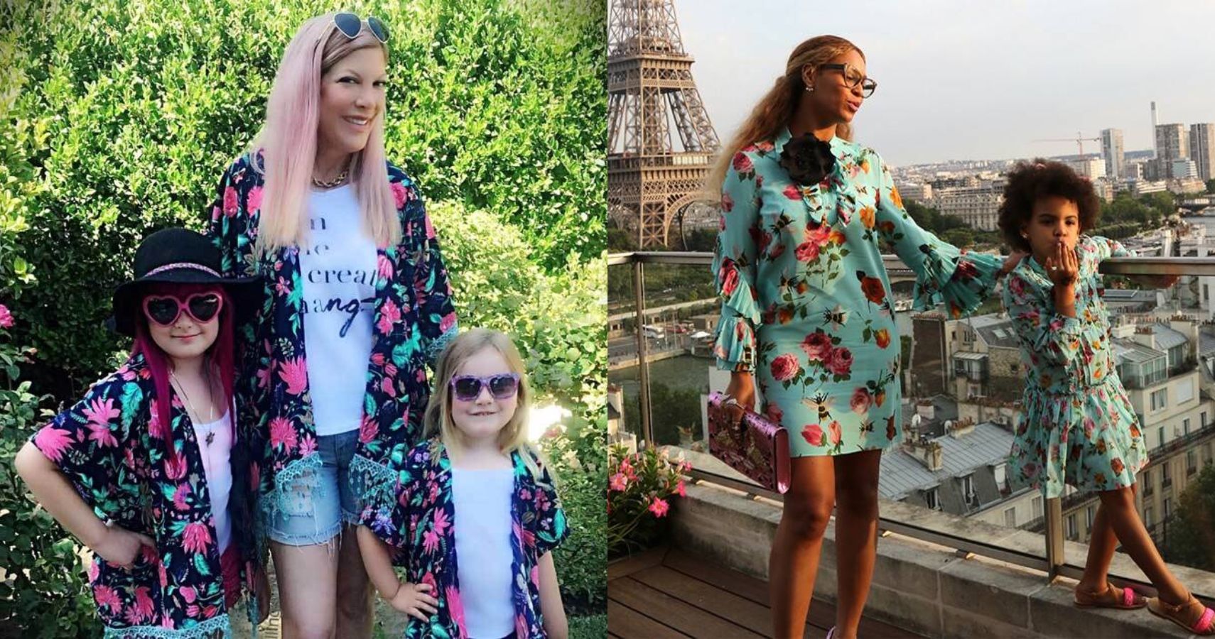 10 Adorable Celeb Mom And Daughter Twinning Moments BabyGaga