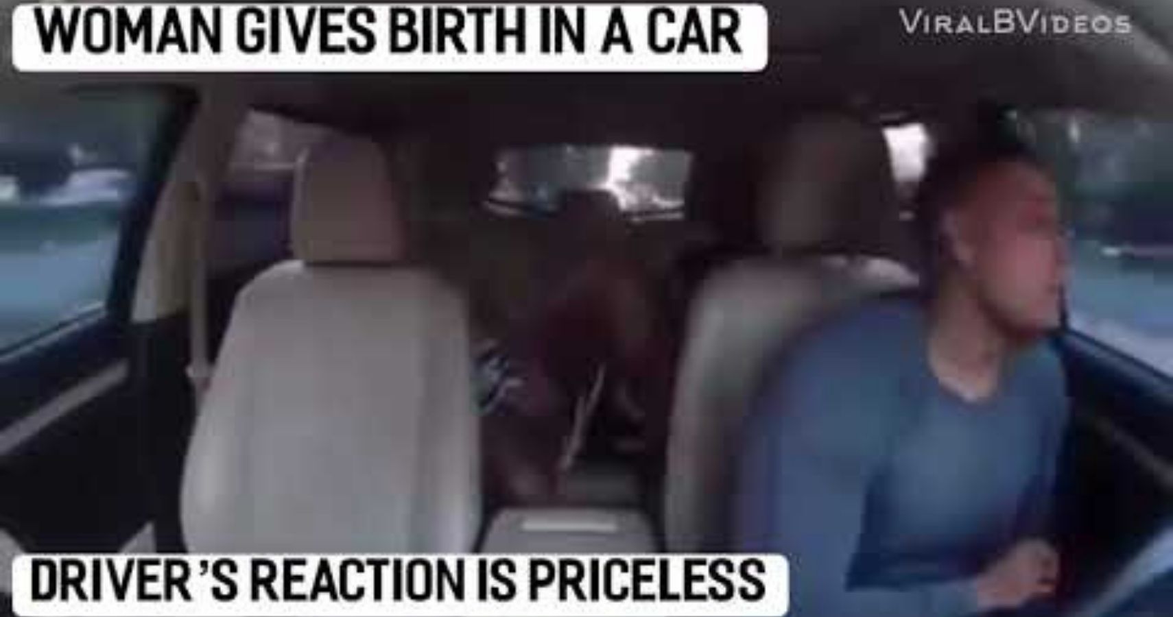 Watch Taxi Driver Hilariously Guides Woman Giving Birth In Backseat