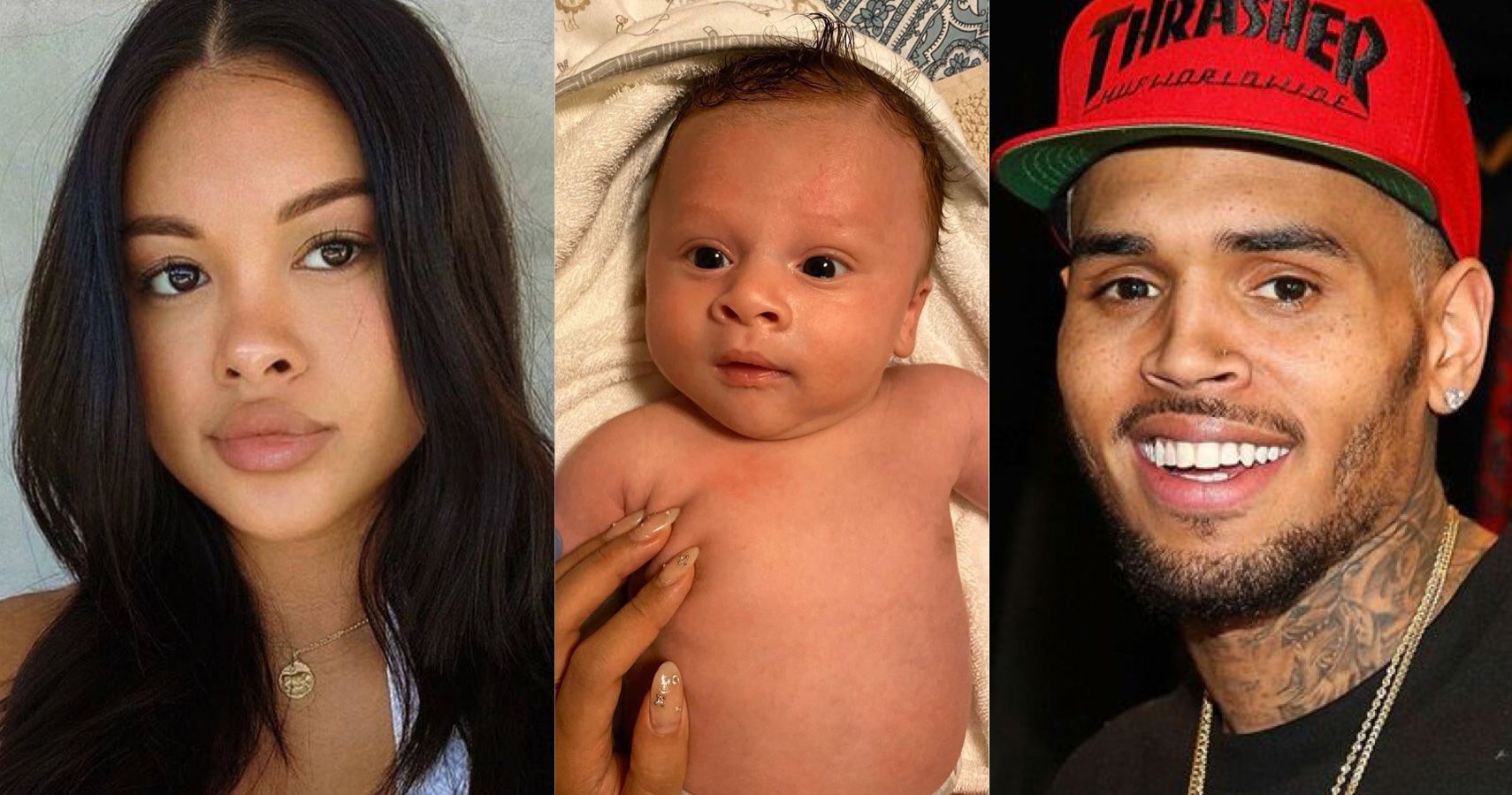 Chris Brown & Ammika Harris Spark Marriage Rumours Following Birth Of Son