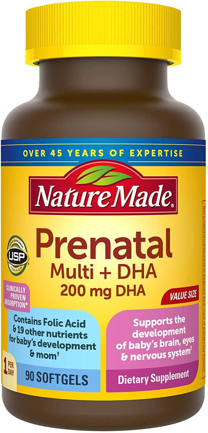nature made prenatal multi dha