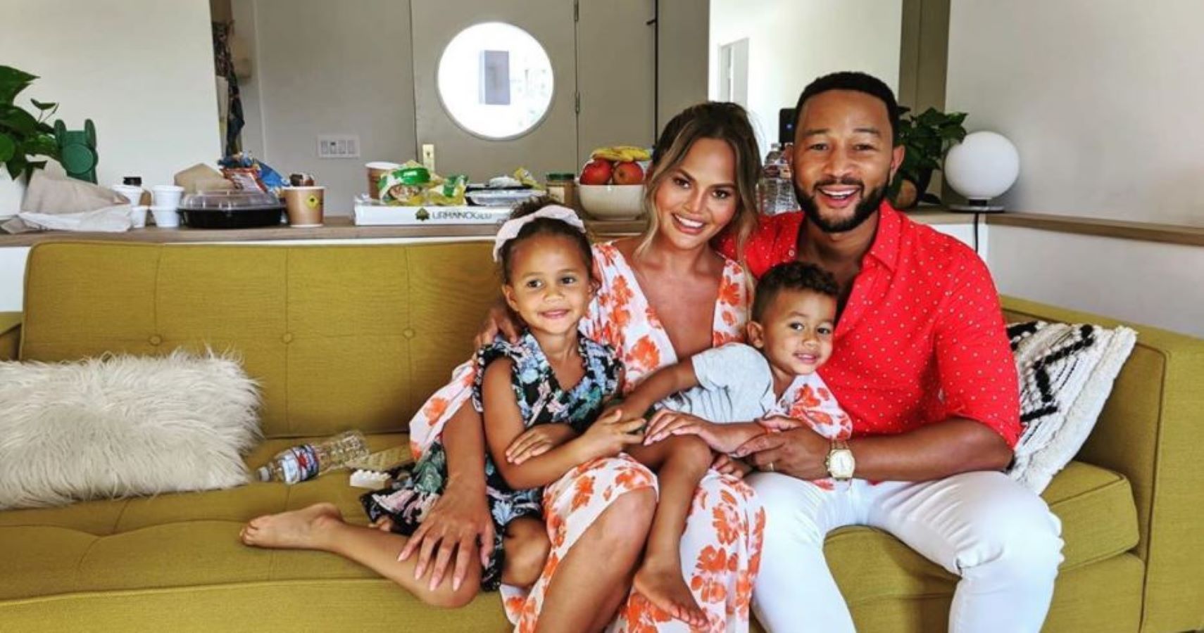 Adorable Video Shows Chrissy Teigen S Daughter Conducting Ultrasound   Chrissy Teigen Family 1 