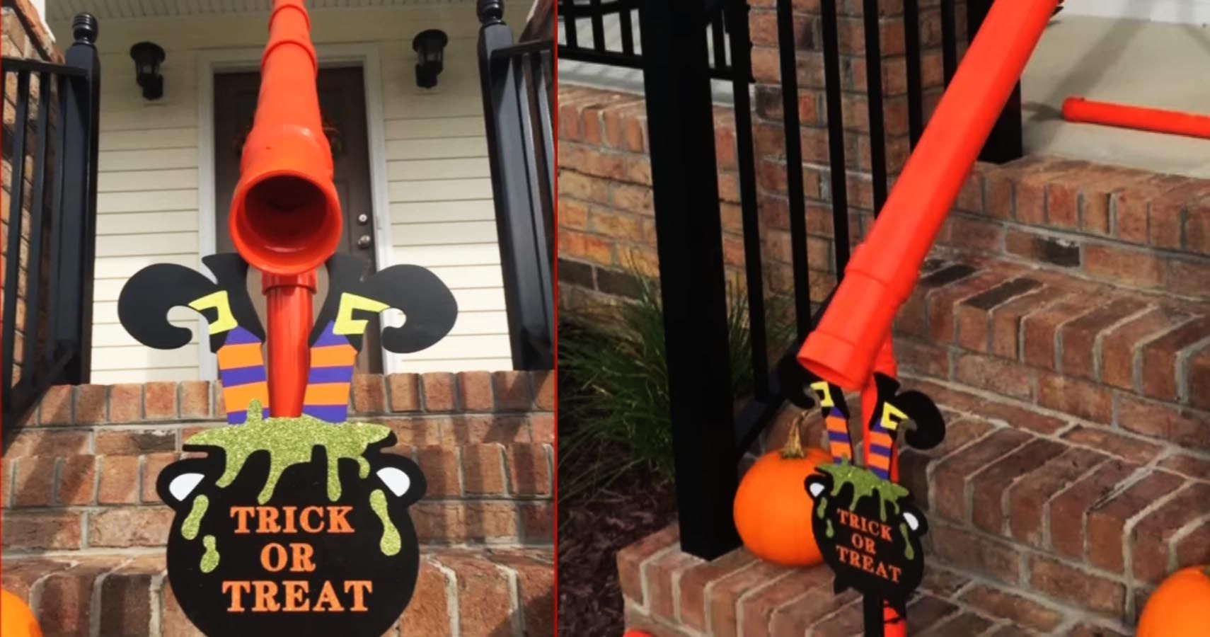 Families Are Making Candy Slides To Safely Distribute Treats At The